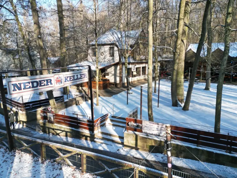 Neder Keller im Schnee zum Winterzauber